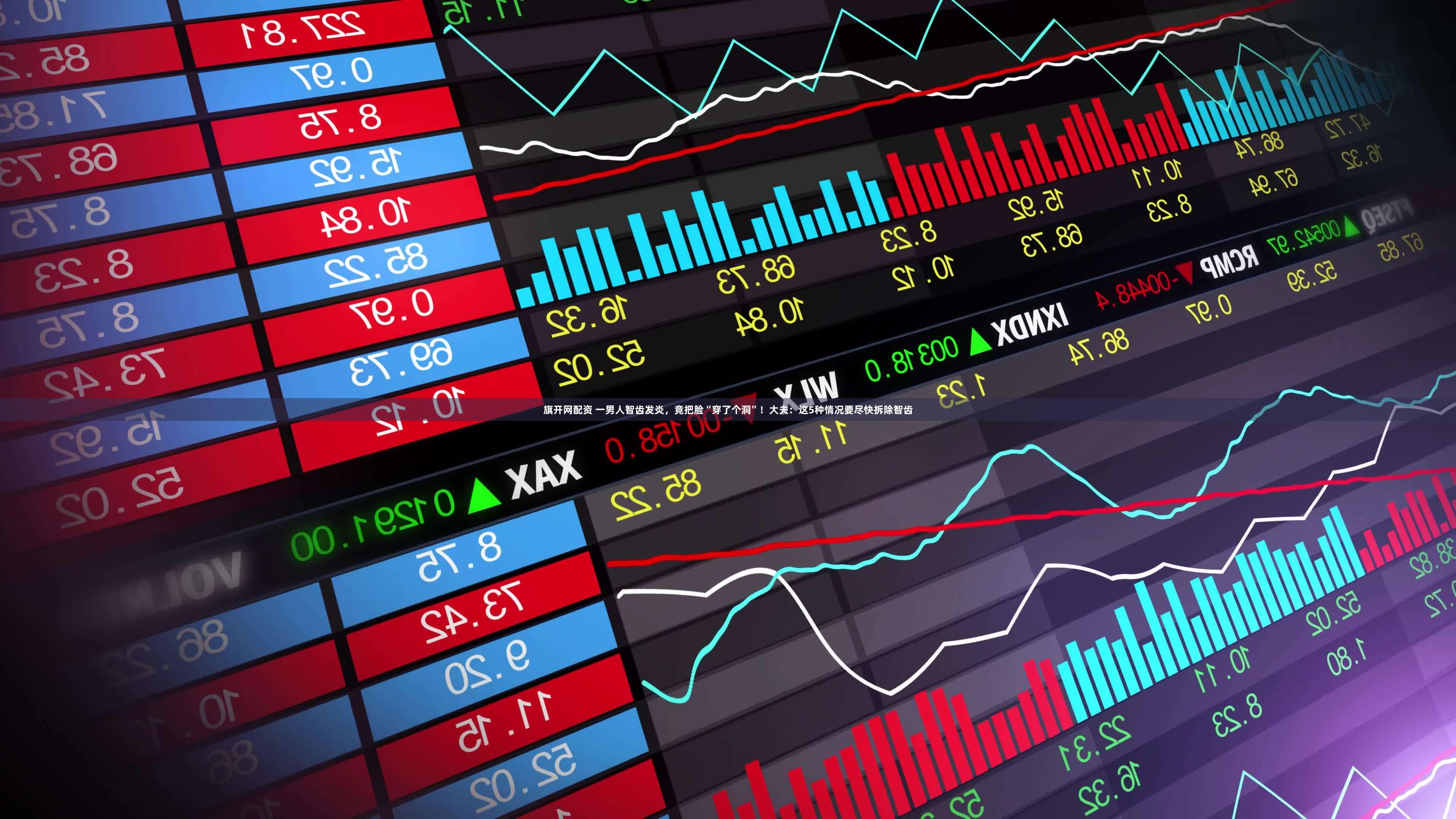 旗开网配资 一男人智齿发炎，竟把脸“穿了个洞”！大夫：这5种情况要尽快拆除智齿