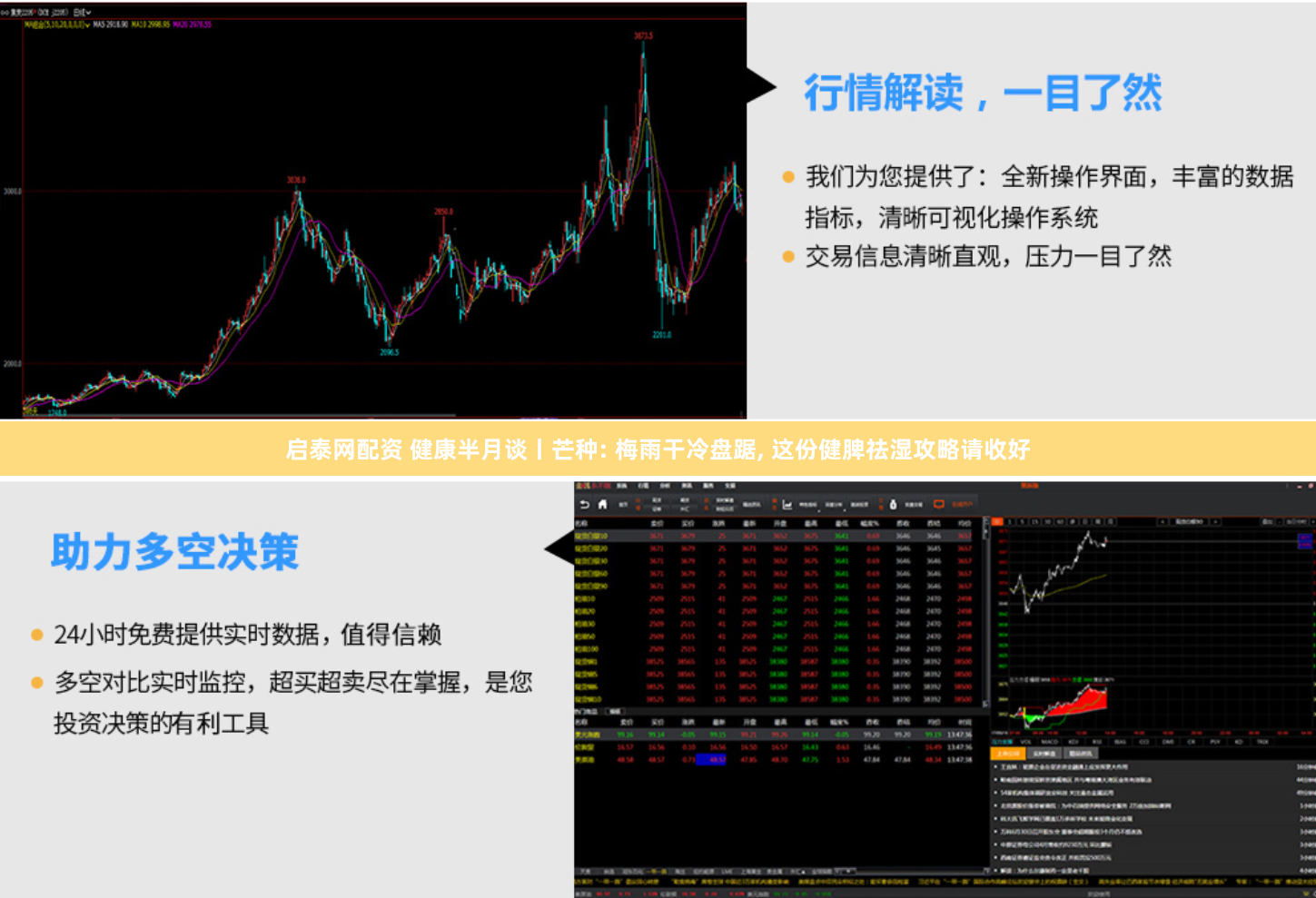 启泰网配资 健康半月谈丨芒种: 梅雨干冷盘踞, 这份健脾祛湿攻略请收好