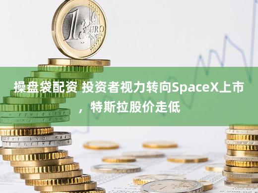 操盘袋配资 投资者视力转向SpaceX上市，特斯拉股价走低