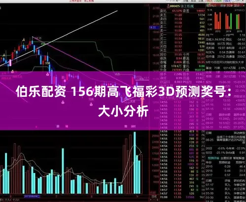 伯乐配资 156期高飞福彩3D预测奖号：大小分析