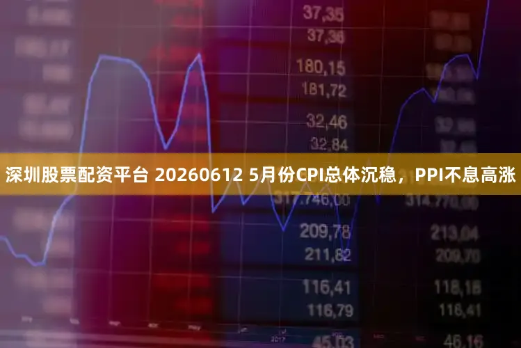 深圳股票配资平台 20260612 5月份CPI总体沉稳，PPI不息高涨