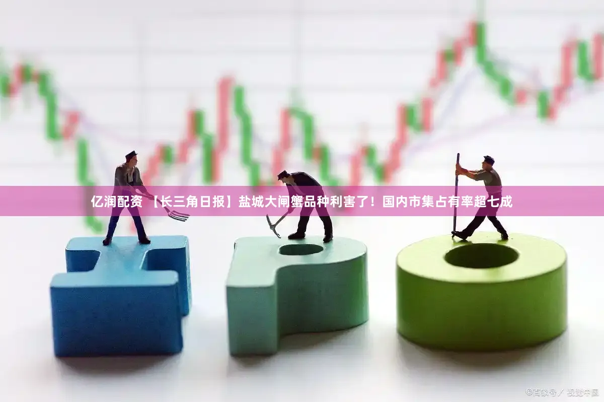 亿润配资 【长三角日报】盐城大闸蟹品种利害了！国内市集占有率超七成