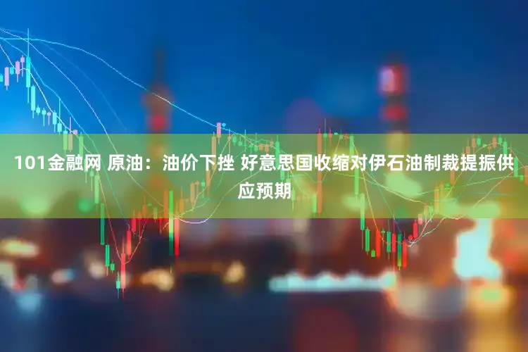 101金融网 原油：油价下挫 好意思国收缩对伊石油制裁提振供应预期