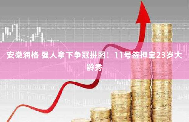 安徽润格 强人拿下争冠拼图！11号签押宝23岁大龄秀